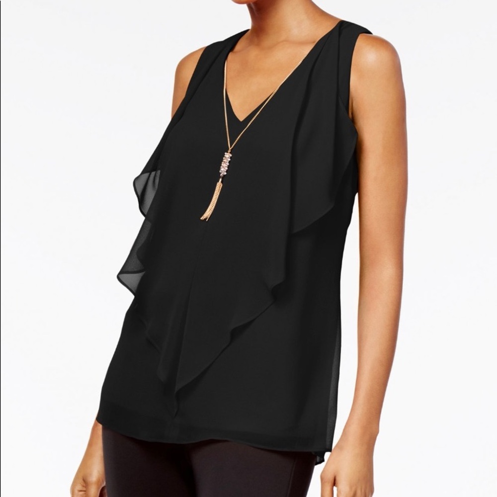 Thalia Sodi Ruffled Top